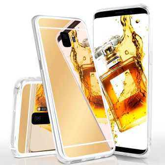 moex moex Mirror Case Samsung Galaxy S9 Spiegelhülle – Gold