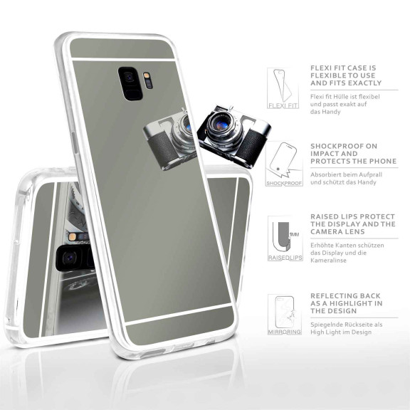 moex Mirror Case Samsung Galaxy S9 Spiegelhülle – Weiteres Produktbild 2 moex Mirror Case Samsung Galaxy S9 Spiegelhülle – Weiteres Produktbild 2