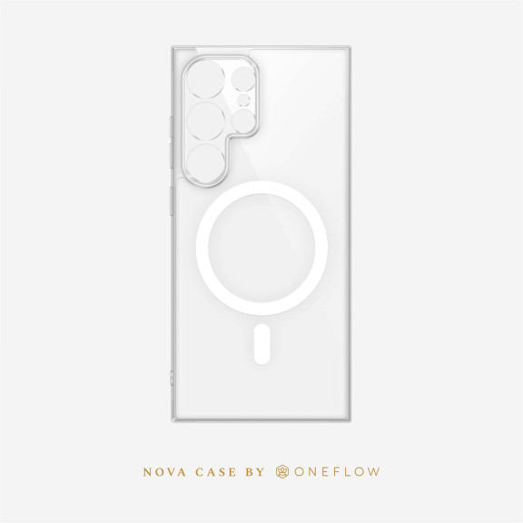 ONEFLOW Nova Case Samsung Galaxy S24 Ultra Transparente Hülle mit MagSafe – Weiteres Produktbild 2
