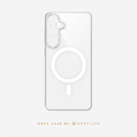 ONEFLOW Nova Case Samsung Galaxy S25 Plus Transparente Hülle mit MagSafe – Weiteres Produktbild 2