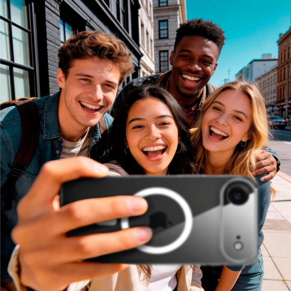 ONEFLOW Nova Case iPhone Air Transparente Hülle mit MagSafe – Weiteres Produktbild 5