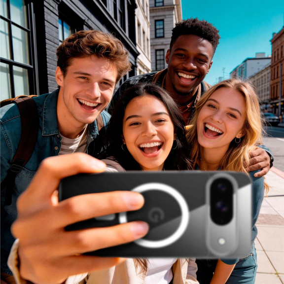 ONEFLOW Nova Case Google Pixel 9 Transparente Hülle mit MagSafe – Weiteres Produktbild 5