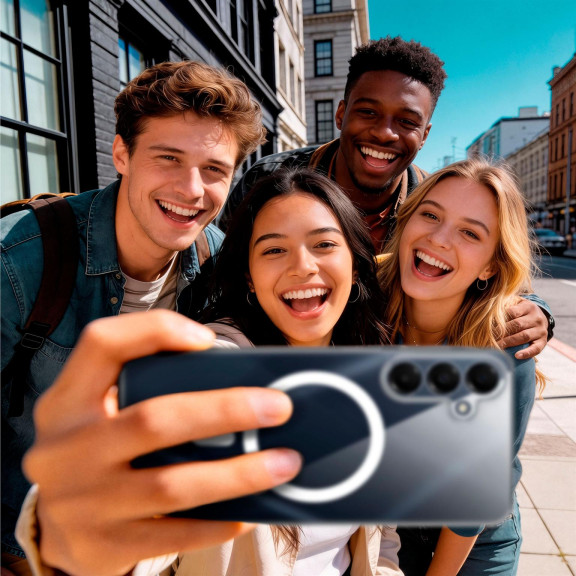 ONEFLOW Nova Case Samsung Galaxy A16 5G Transparente Hülle mit MagSafe – Weiteres Produktbild 5 ONEFLOW Nova Case Samsung Galaxy A16 5G Transparente Hülle mit MagSafe – Weiteres Produktbild 5