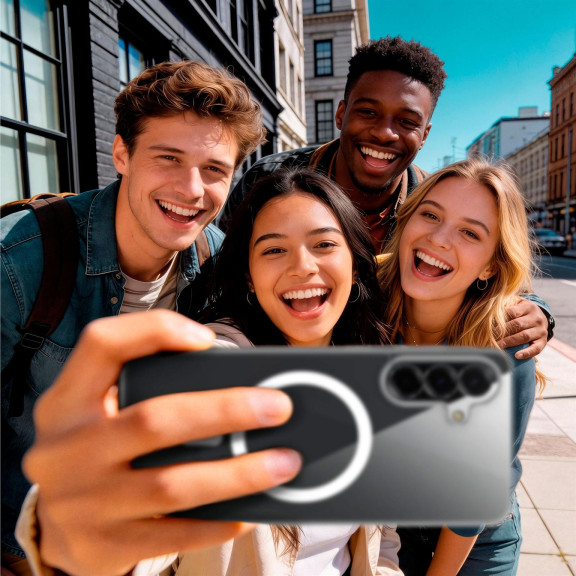 ONEFLOW Nova Case Samsung Galaxy A36 5G Transparente Hülle mit MagSafe – Weiteres Produktbild 5