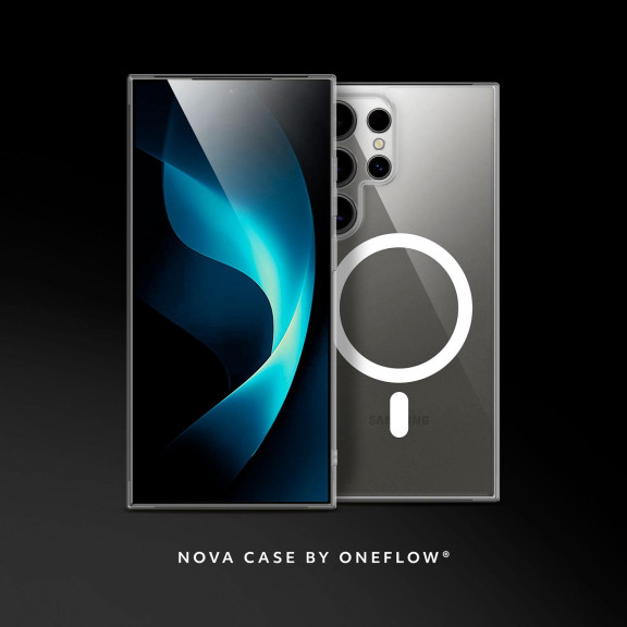 ONEFLOW Nova Case Samsung Galaxy S24 Ultra Transparente Hülle mit MagSafe – Weiteres Produktbild 2