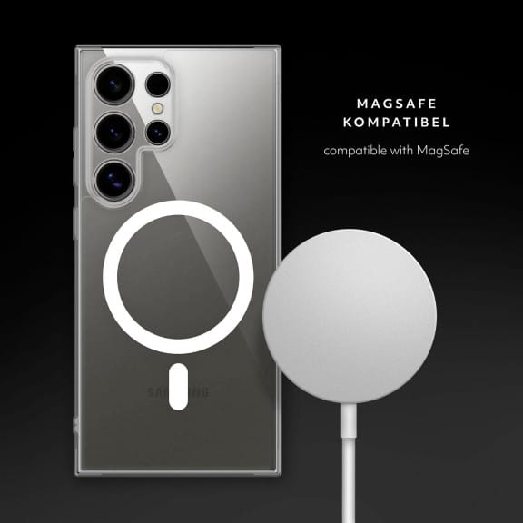 ONEFLOW Nova Case Samsung Galaxy S24 Ultra Transparente Hülle mit MagSafe – Weiteres Produktbild 7 ONEFLOW Nova Case Samsung Galaxy S24 Ultra Transparente Hülle mit MagSafe – Weiteres Produktbild 7