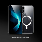 ONEFLOW Nova Case Samsung Galaxy S25 Edge Transparente Hülle mit MagSafe – Produktbild 2