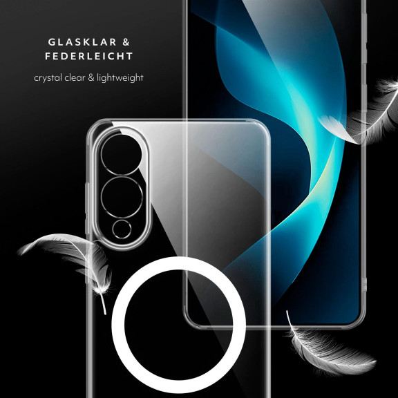 ONEFLOW Nova Case Samsung Galaxy S25 Edge Transparente Hülle mit MagSafe – Weiteres Produktbild 6