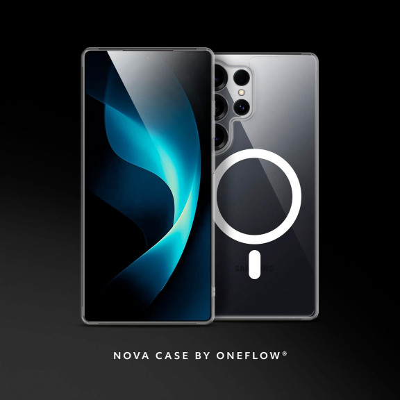 ONEFLOW Nova Case Samsung Galaxy S25 Ultra Transparente Hülle mit MagSafe – Weiteres Produktbild 2