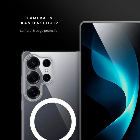 ONEFLOW Nova Case Samsung Galaxy S25 Ultra Transparente Hülle mit MagSafe – Weiteres Produktbild 4 ONEFLOW Nova Case Samsung Galaxy S25 Ultra Transparente Hülle mit MagSafe – Weiteres Produktbild 4
