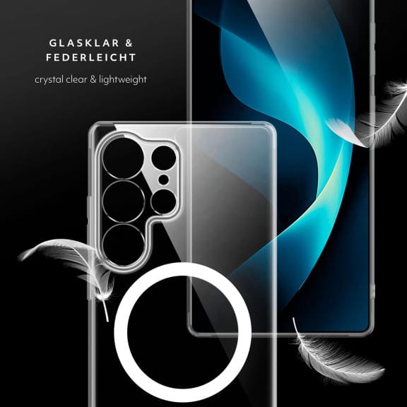 ONEFLOW Nova Case Samsung Galaxy S25 Ultra Transparente Hülle mit MagSafe – Weiteres Produktbild 6 ONEFLOW Nova Case Samsung Galaxy S25 Ultra Transparente Hülle mit MagSafe – Weiteres Produktbild 6