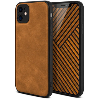 ONEFLOW Pali Case iPhone 11 Case Leder Optik – Sattelbraun ONEFLOW Pali Case iPhone 11 Case Leder Optik – Sattelbraun