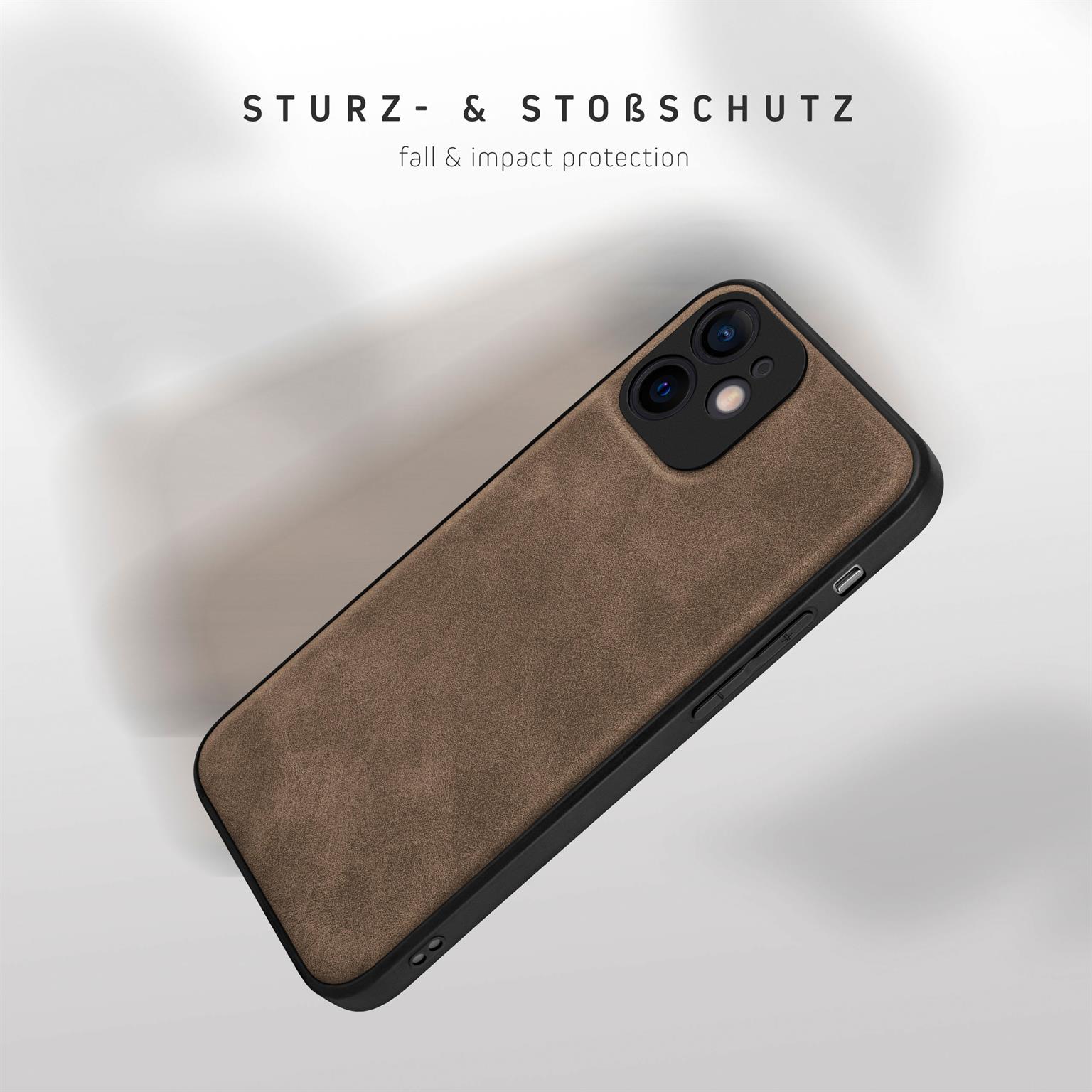 ONEFLOW Pali Case iPhone 12 mini Case Leder Optik – Weiteres Produktbild 7