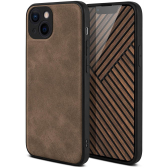 ONEFLOW Pali Case iPhone 13 mini Case Leder Optik – Taupe