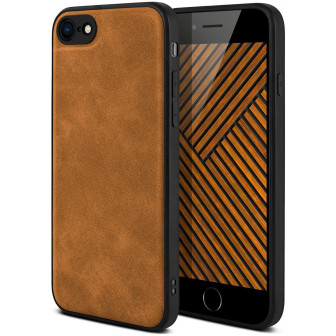 ONEFLOW ONEFLOW Pali Case iPhone 8 Case Leder Optik – Sattelbraun