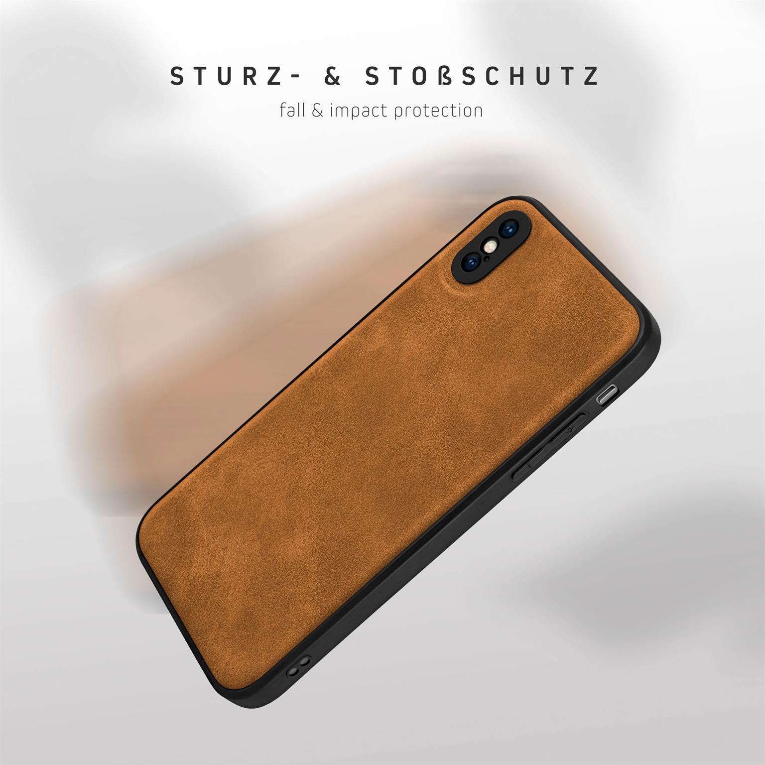 ONEFLOW Pali Case iPhone X Case Leder Optik – Weiteres Produktbild 6