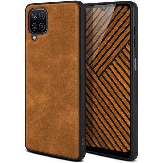 ONEFLOW Pali Case Samsung Galaxy A12 Case Leder Optik – Sattelbraun ONEFLOW Pali Case Samsung Galaxy A12 Case Leder Optik – Sattelbraun