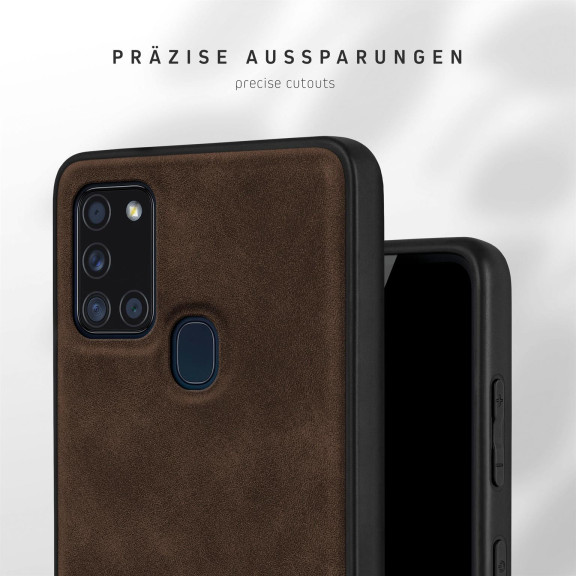 ONEFLOW Pali Case Samsung Galaxy A21s Case Leder Optik – Weiteres Produktbild 8