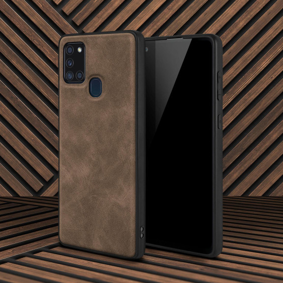 ONEFLOW Pali Case Samsung Galaxy A21s Case Leder Optik – Weiteres Produktbild 4