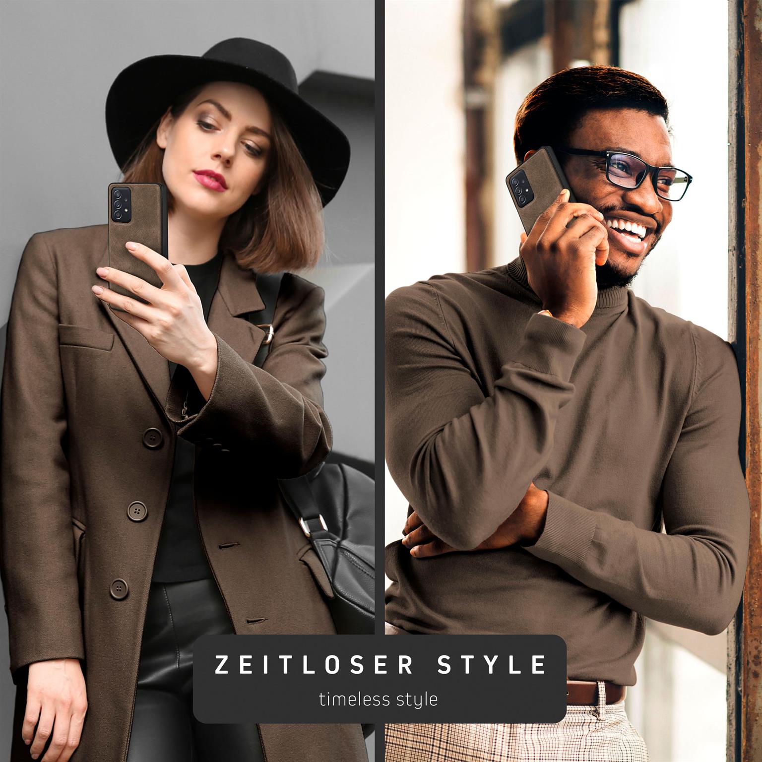 ONEFLOW Pali Case Samsung Galaxy A52s 5G Case Leder Optik – Weiteres Produktbild 1