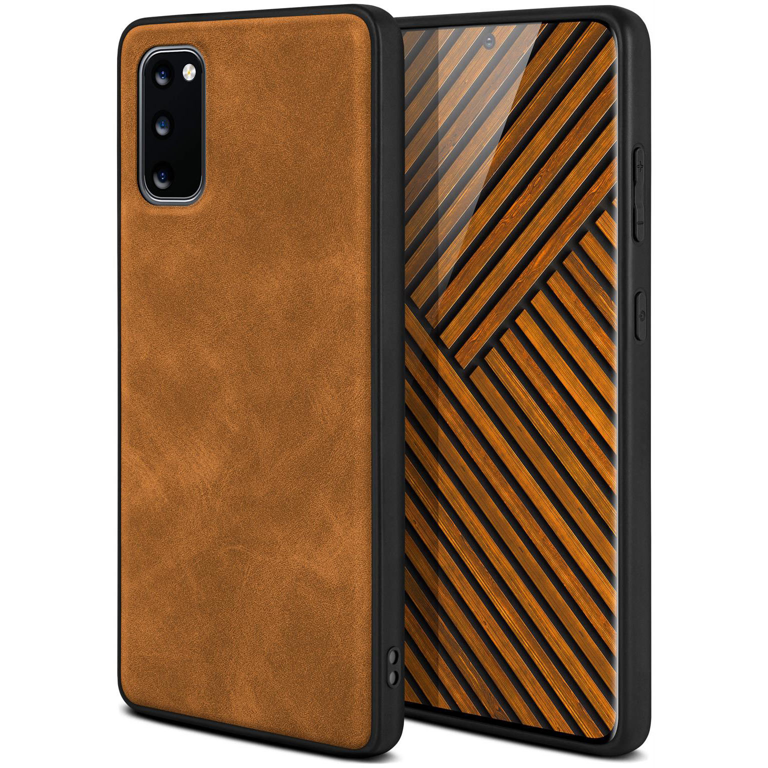 ONEFLOW Pali Case Samsung Galaxy S20 5G Case Leder Optik – Weiteres Produktbild 1