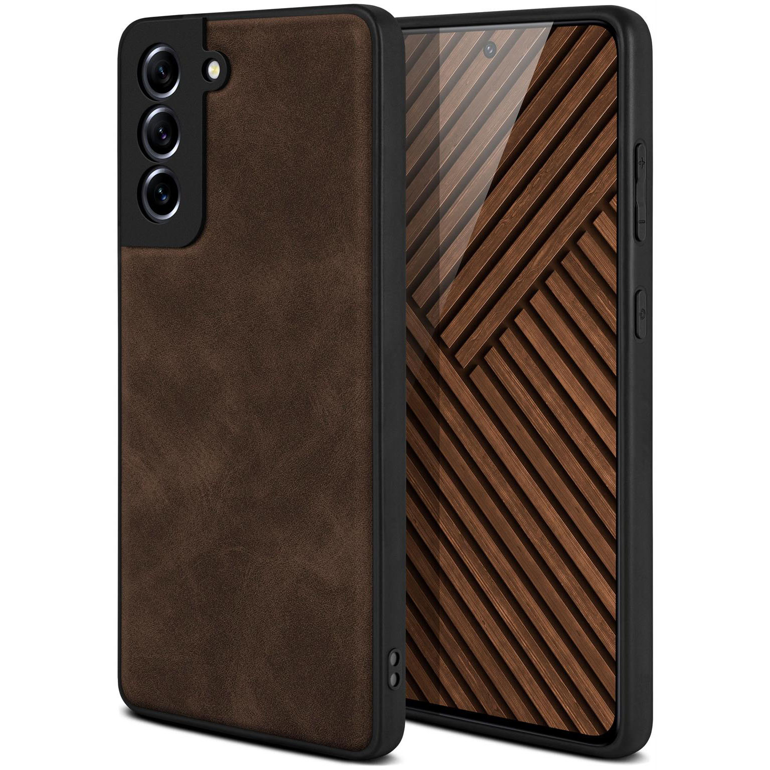 ONEFLOW Pali Case Samsung Galaxy S21 FE 5G Case Leder Optik – undefined
