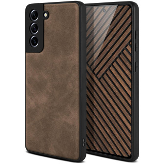 ONEFLOW Pali Case Samsung Galaxy S21 FE 5G Case Leder Optik – Taupe