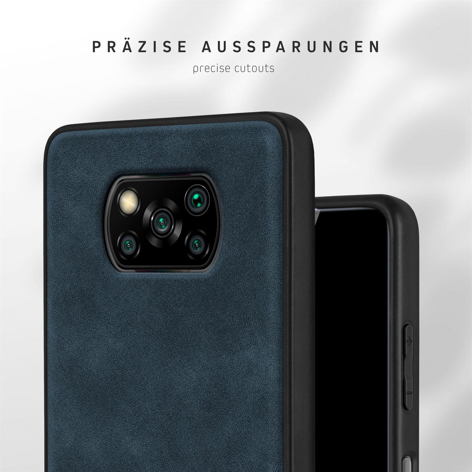 ONEFLOW Pali Case Poco X3 NFC Case Leder Optik – Weiteres Produktbild 8