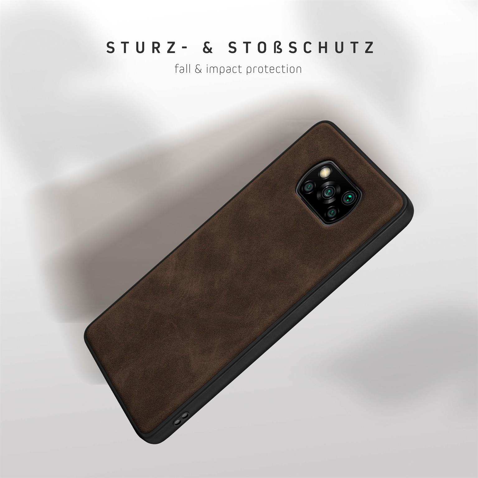 ONEFLOW Pali Case Poco X3 NFC Case Leder Optik – Weiteres Produktbild 7