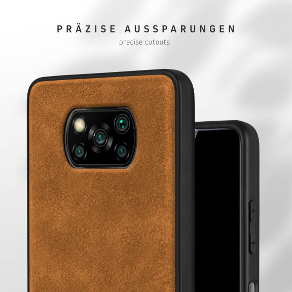 ONEFLOW Pali Case Poco X3 NFC Case Leder Optik – Weiteres Produktbild 8