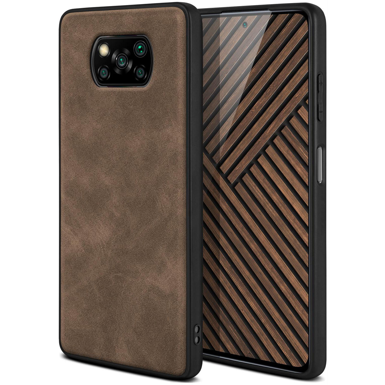 ONEFLOW Pali Case Poco X3 Pro Case Leder Optik – Taupe