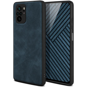 ONEFLOW ONEFLOW Pali Case Redmi Note 10 Case Leder Optik – Mitternachtsblau