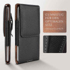 moex Plug Case Samsung Galaxy J5 (2015) Handy Gürteltasche Leder Optik – Produktbild 3