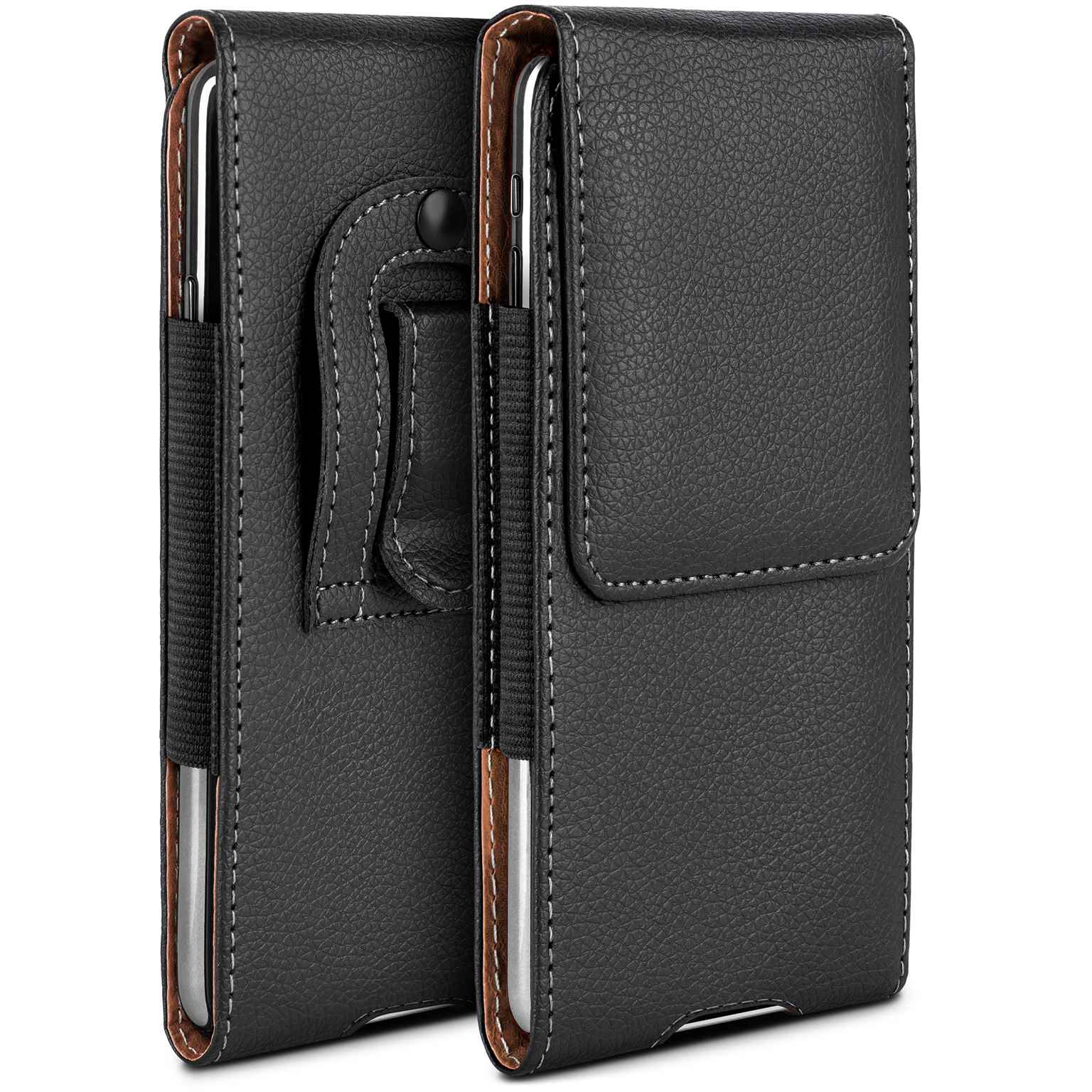 moex Plug Case Samsung Galaxy Z Fold 5 Handy Gürteltasche Leder Optik – undefined