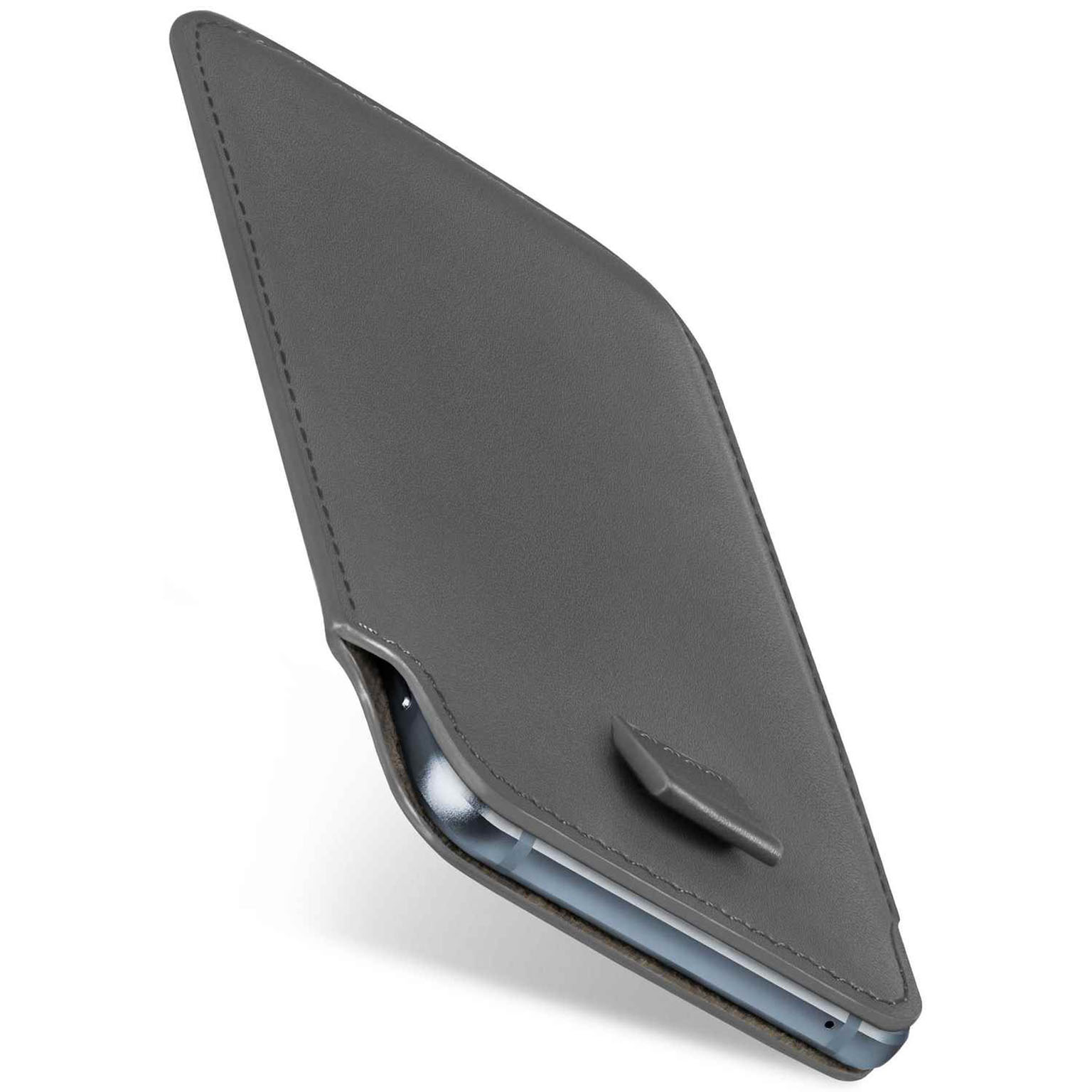 moex Pull Case iPhone 4 Einsteckhülle Leder Optik Hauptbild