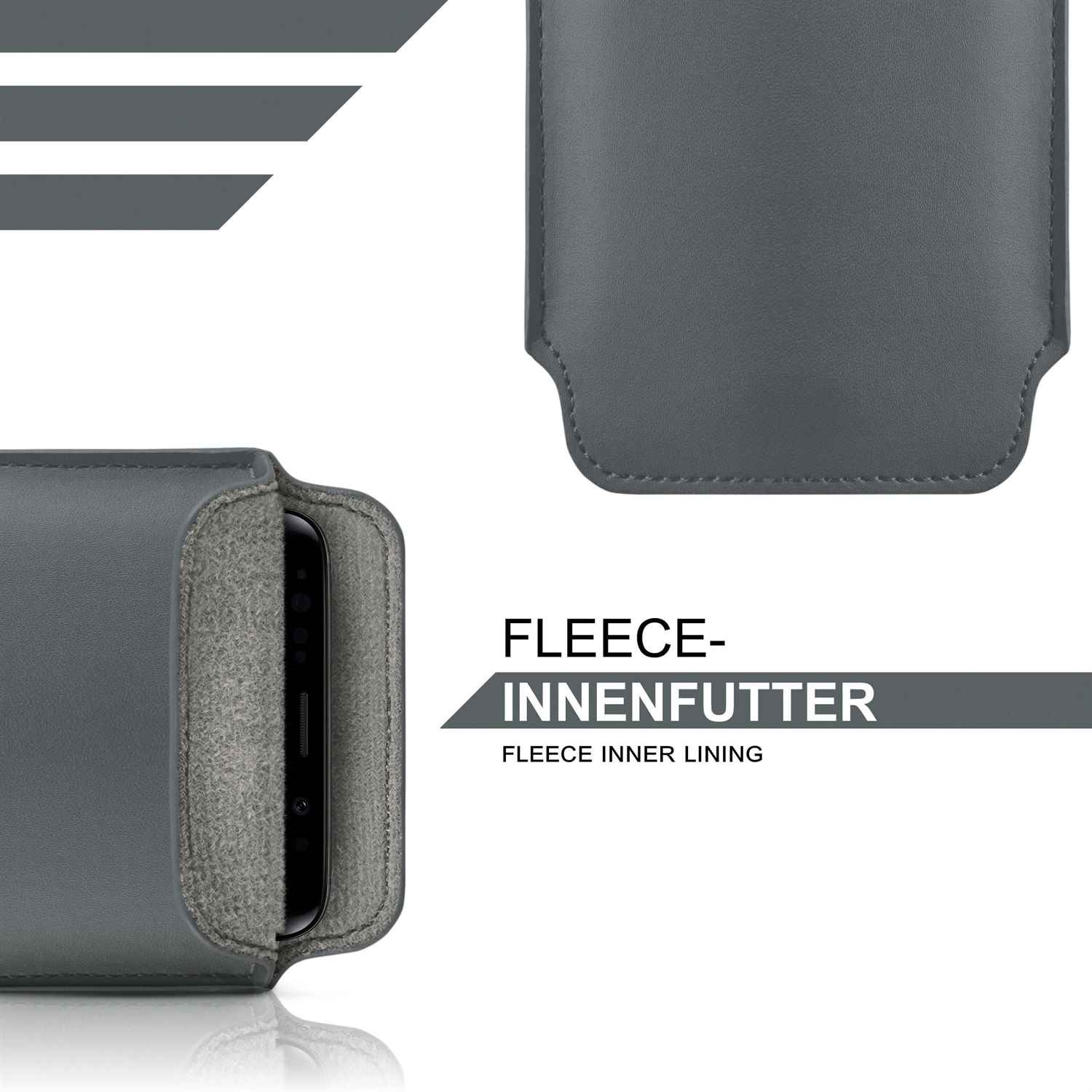 moex Pull Case iPhone 4 Einsteckhülle Leder Optik – Weiteres Produktbild 1