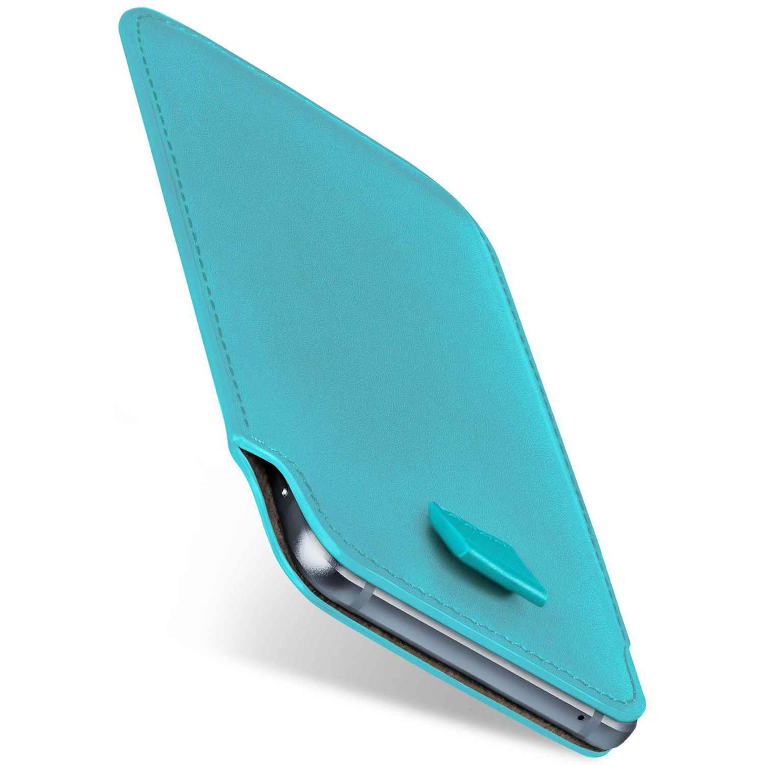 moex Pull Case iPhone 4 Einsteckhülle Leder Optik Hauptbild