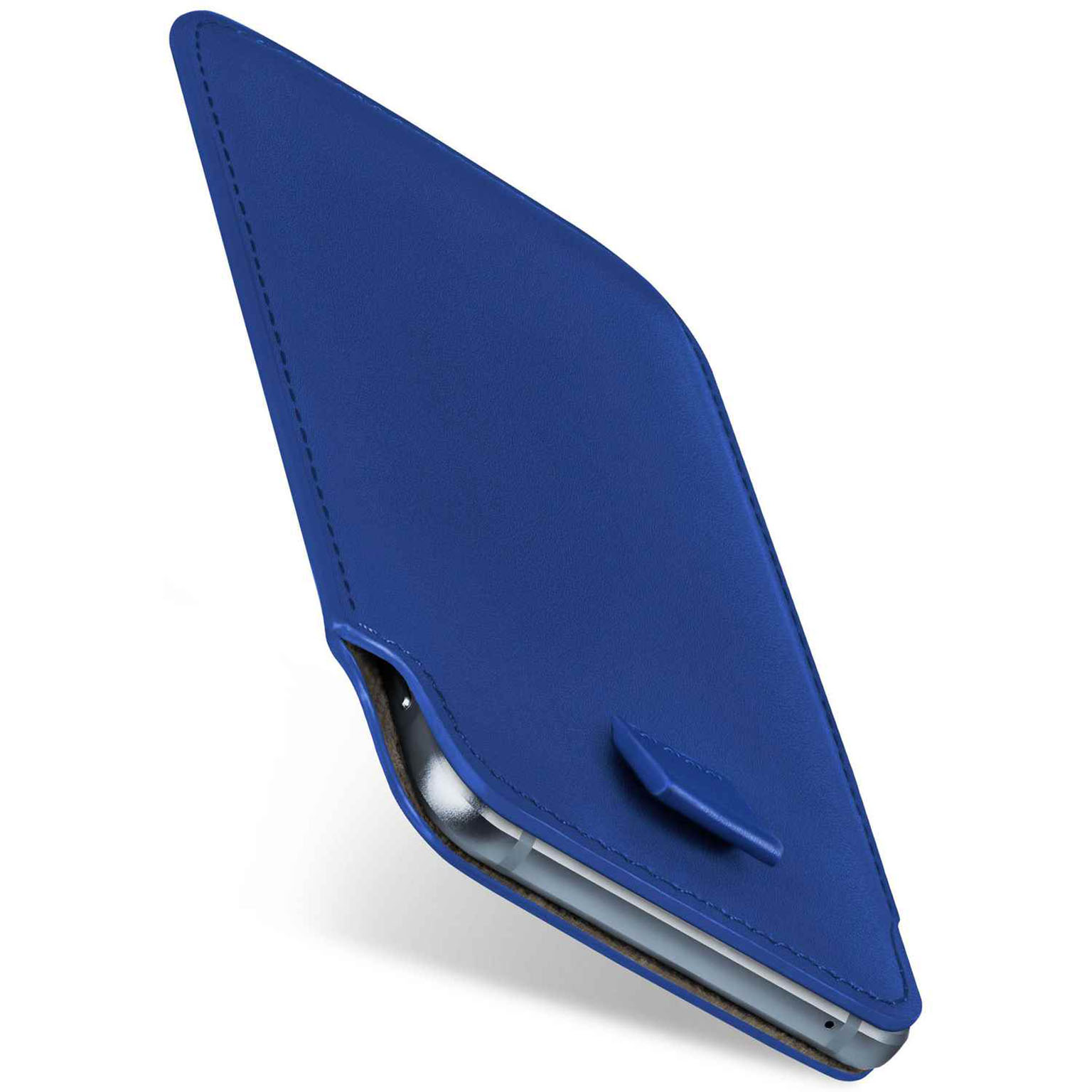 moex Pull Case iPhone 5 Einsteckhülle Leder Optik Hauptbild