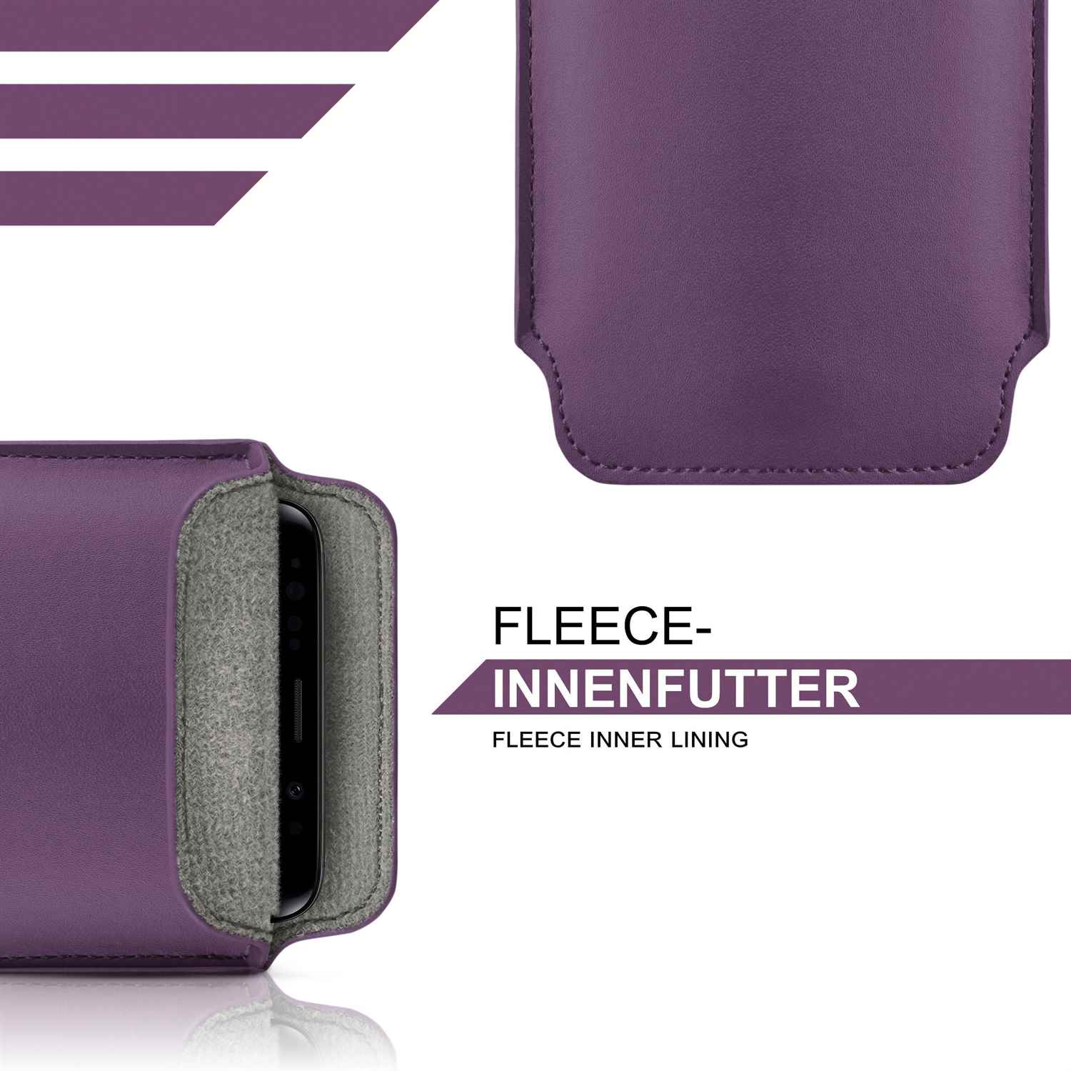 moex Pull Case iPhone 6 Einsteckhülle Leder Optik – Weiteres Produktbild 1