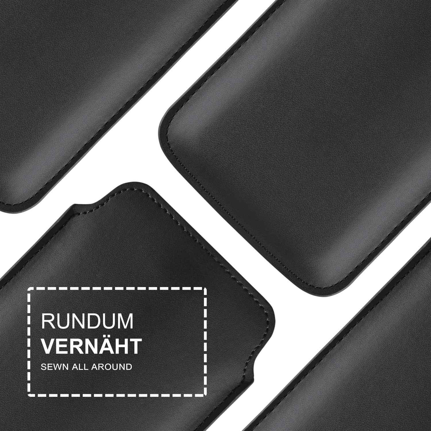moex Pull Case Google Pixel 7 Einsteckhülle Leder Optik – Weiteres Produktbild 2