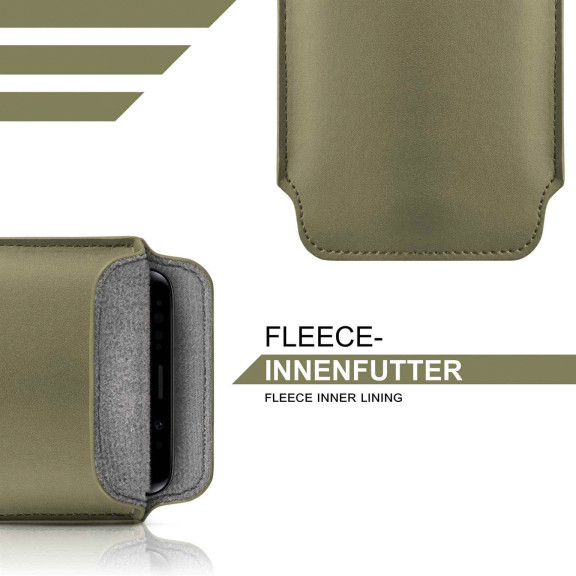 moex Pull Case Honor 400 Einsteckhülle Leder Optik – Weiteres Produktbild 3