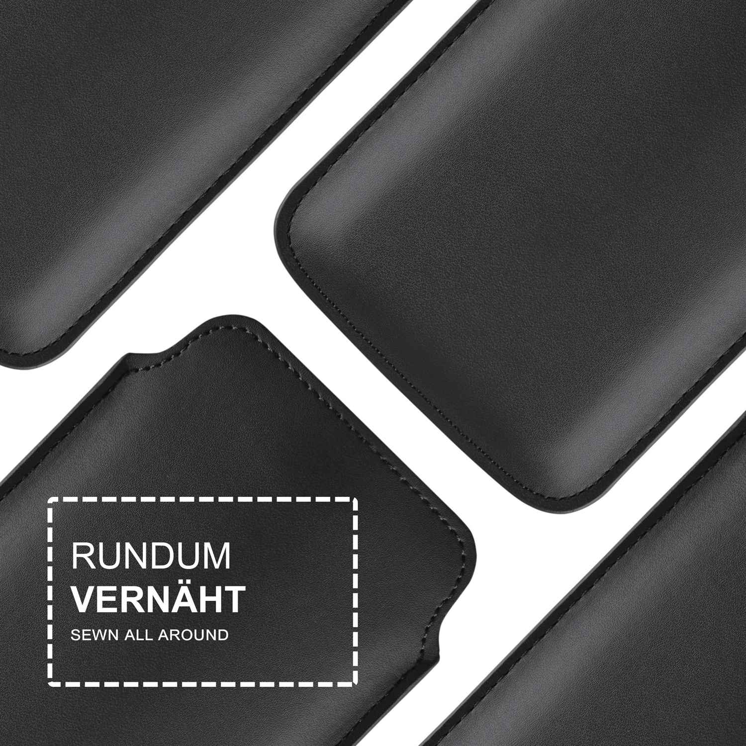 moex Pull Case Huawei Honor 6X Einsteckhülle Leder Optik – Weiteres Produktbild 2