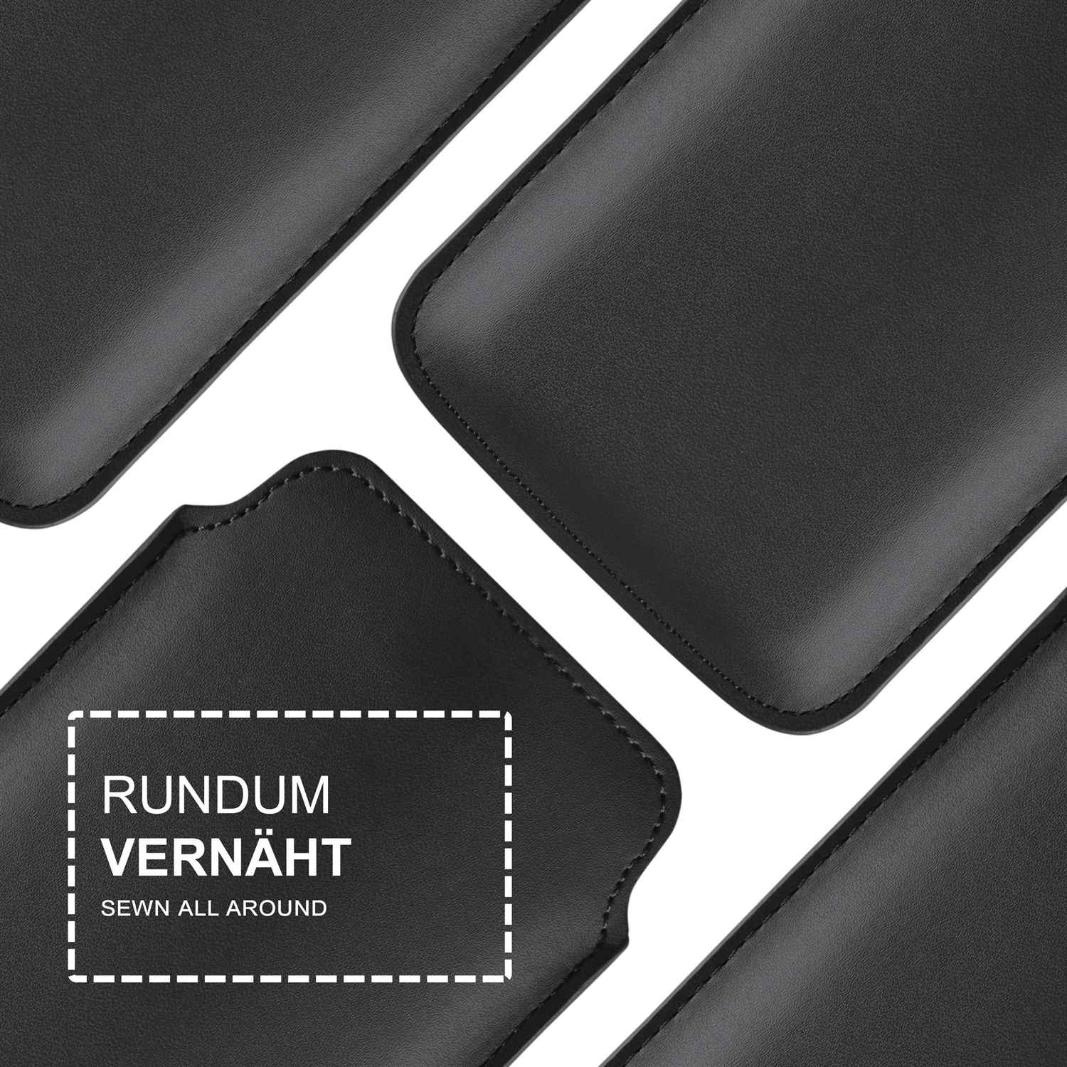 moex Pull Case Huawei Mate 20 Pro Einsteckhülle Leder Optik – Weiteres Produktbild 3