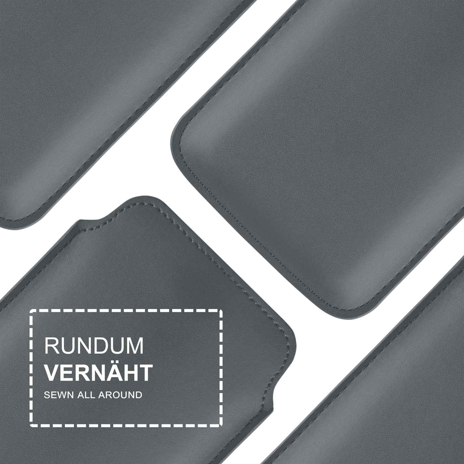 moex Pull Case Huawei P20 Einsteckhülle Leder Optik – Weiteres Produktbild 2