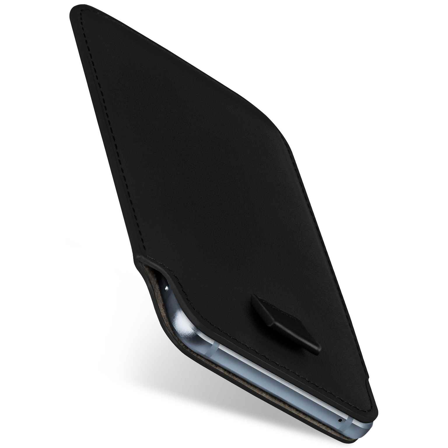 moex Pull Case Huawei P20 Einsteckhülle Leder Optik Hauptbild