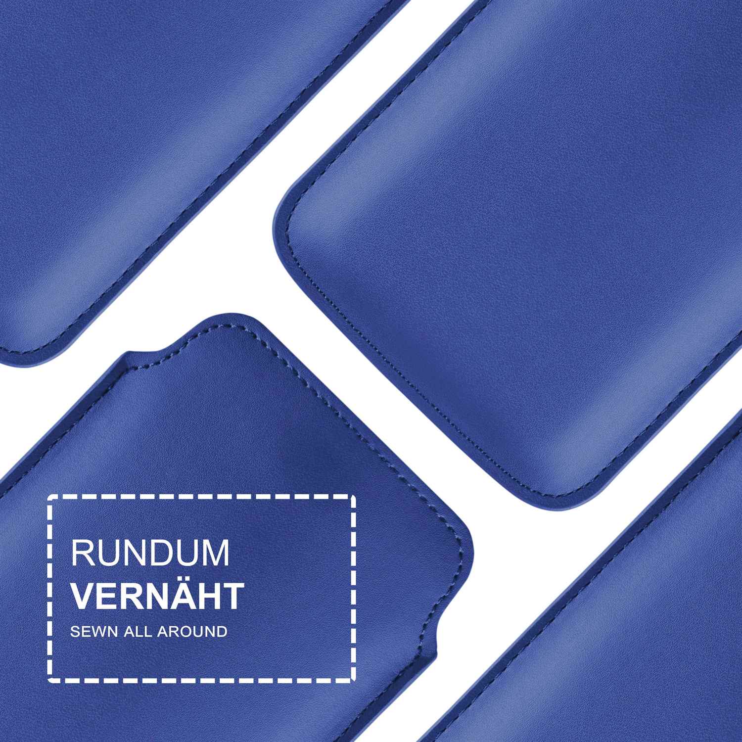 moex Pull Case Huawei P30 Pro Einsteckhülle Leder Optik – Weiteres Produktbild 3