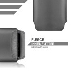 moex Pull Case iPhone 17 Pro Einsteckhülle Leder Optik – Produktbild 3