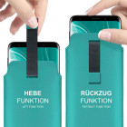 moex Pull Case iPhone 17 Pro Einsteckhülle Leder Optik – Produktbild 2