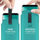 moex Pull Case iPhone 17 Einsteckhülle Leder Optik – Produktbild 2