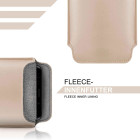 moex Pull Case iPhone 17e Einsteckhülle Leder Optik – Produktbild 3